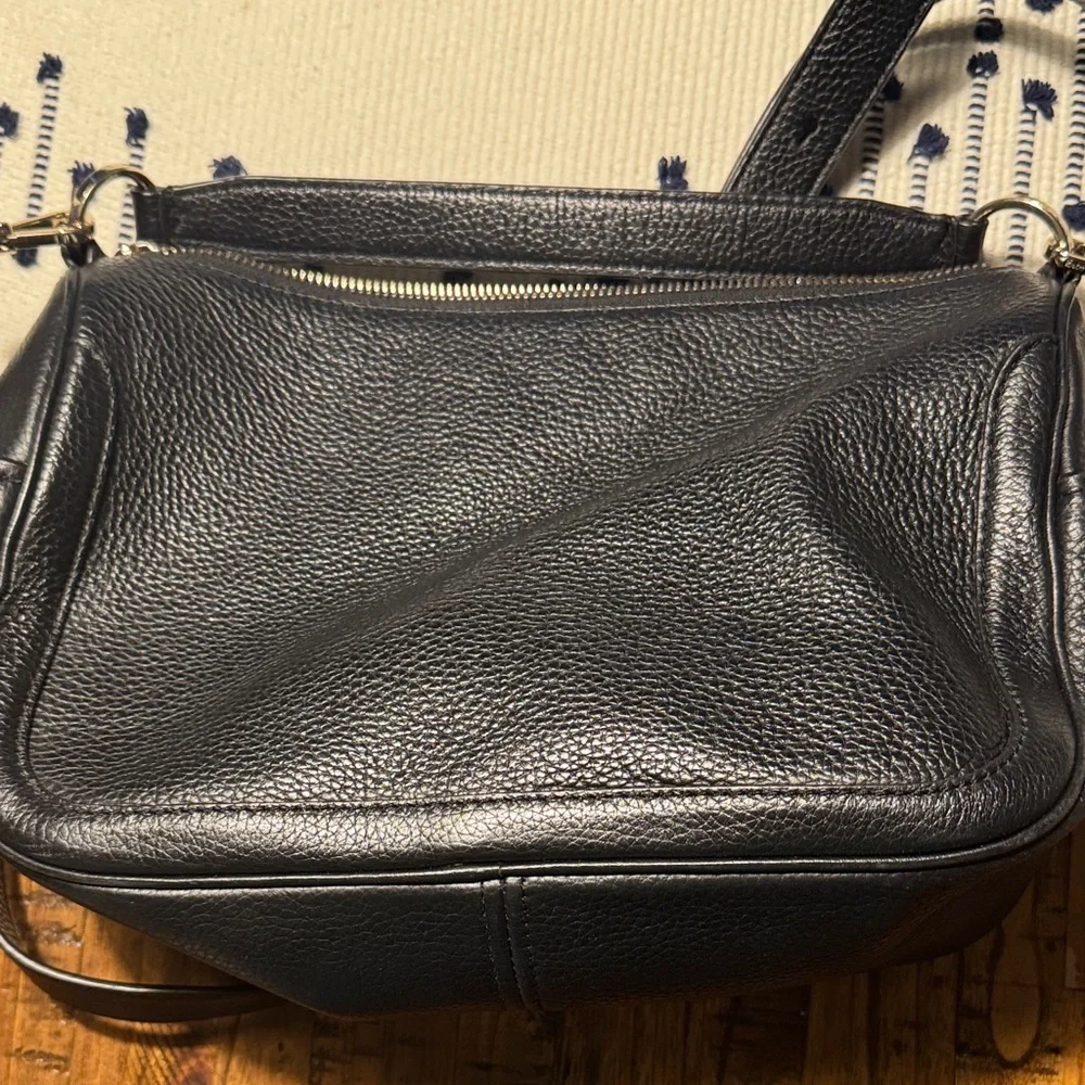 Kate Spade Black Pebbled Black Leather Purse - Picture 4 of 6